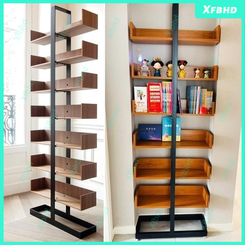 Installation-Free $Corner Bookshelf Home Bookshelf Floor-to-ceiling ...