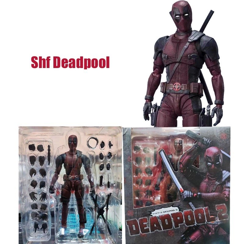 Shf Deadpool Action Figure 025EX Dead Pool Figma #353 Model