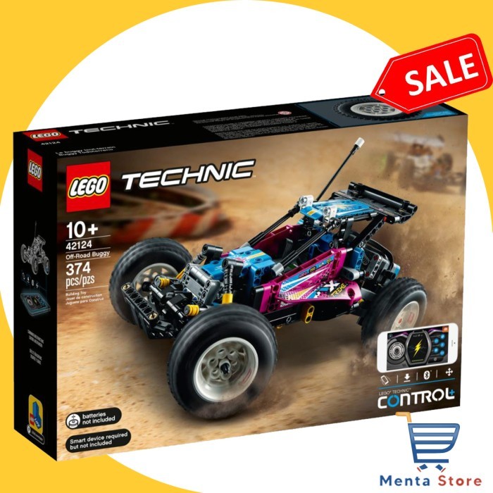 Lego Technic 42124 Off Road Buggy Remote Control App Engineering Way Shopee Singapore