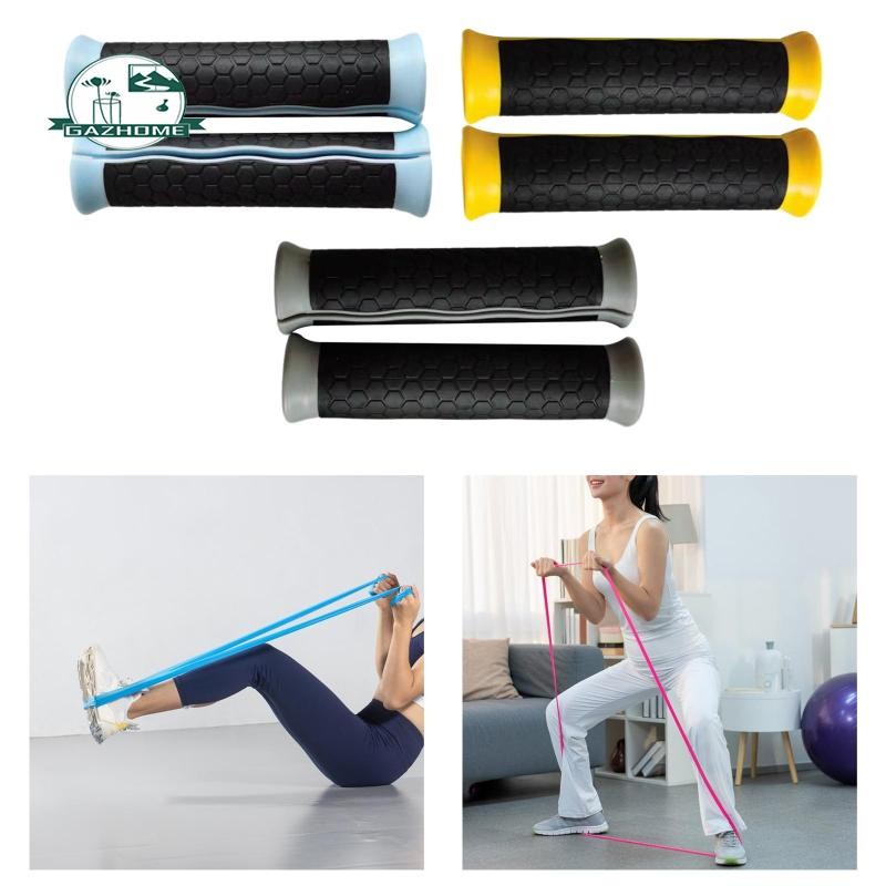 Garende 2x Fitness Resistance Attachments Cable Grips Pull Handles Exercise Band Replacement Fitness Shopee Singapore