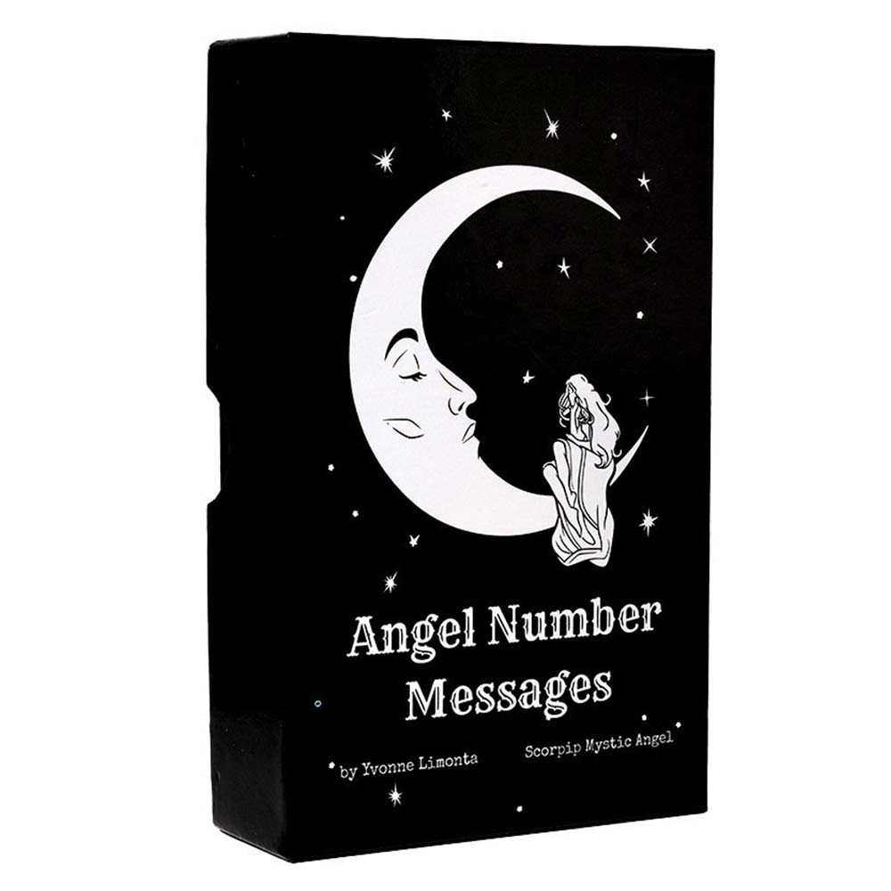 Angel Number Messages Tarot Deck Set Fortune Telling Game Tarot Cards