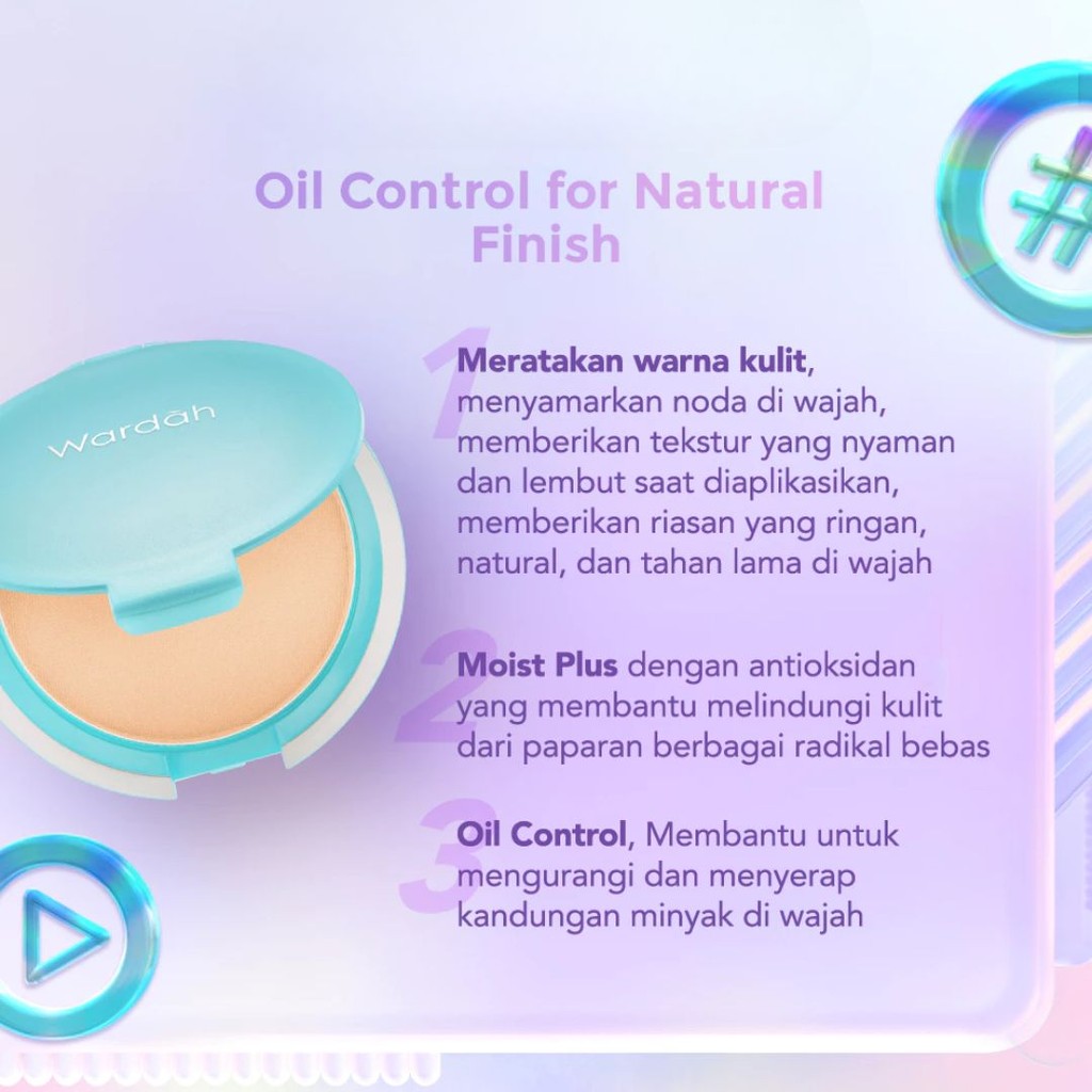 Wardah Everyday Luminous Two Way Cake Full - Refill / Merah Jingga Official - Gambar 4