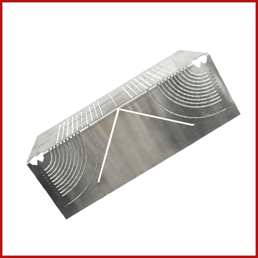 Angle Marking Ruler Angle and Arc Scriber Tool Welding Square Pipe ...