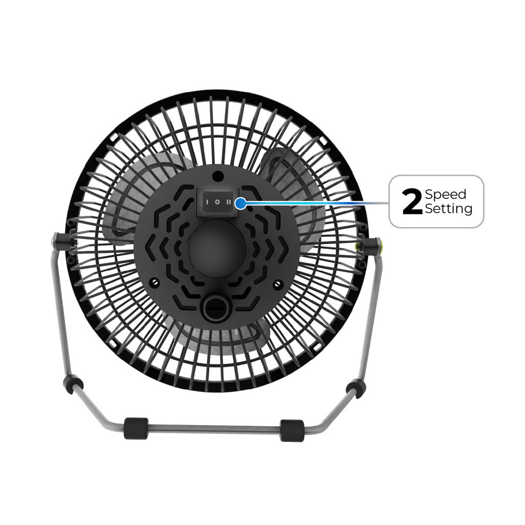 Maspion Power Desk Fan Kipas Angin Meja 5 Inch PW-608 D - Gambar 4