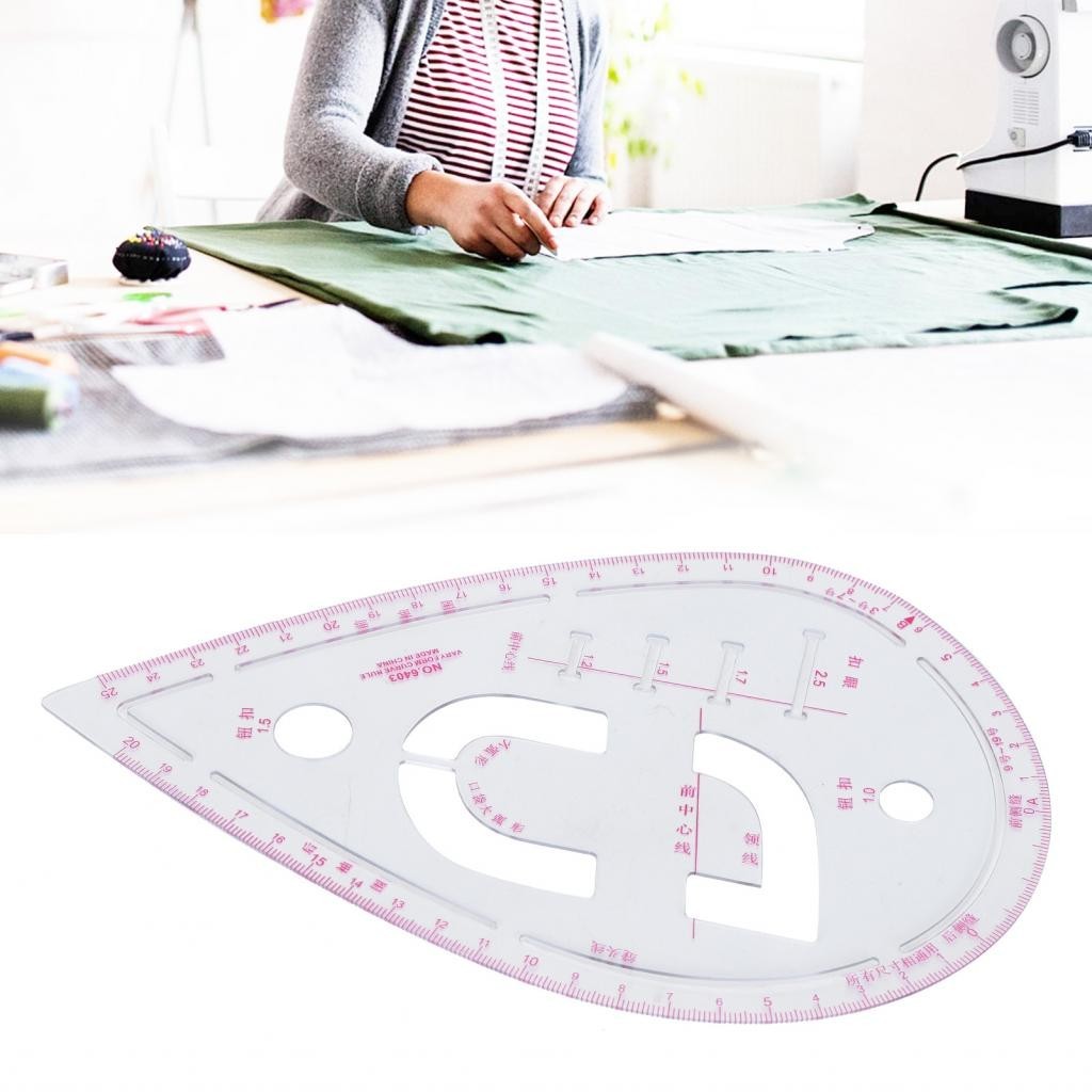 Hanhan1 Sleeve Curve Ruler Individually Packaged Flexible and Bendable ...