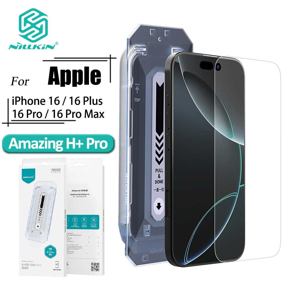 NILLKIN Tempered Glass iPhone 16 Pro Max 16 Plus 16 H+ Pro Easy