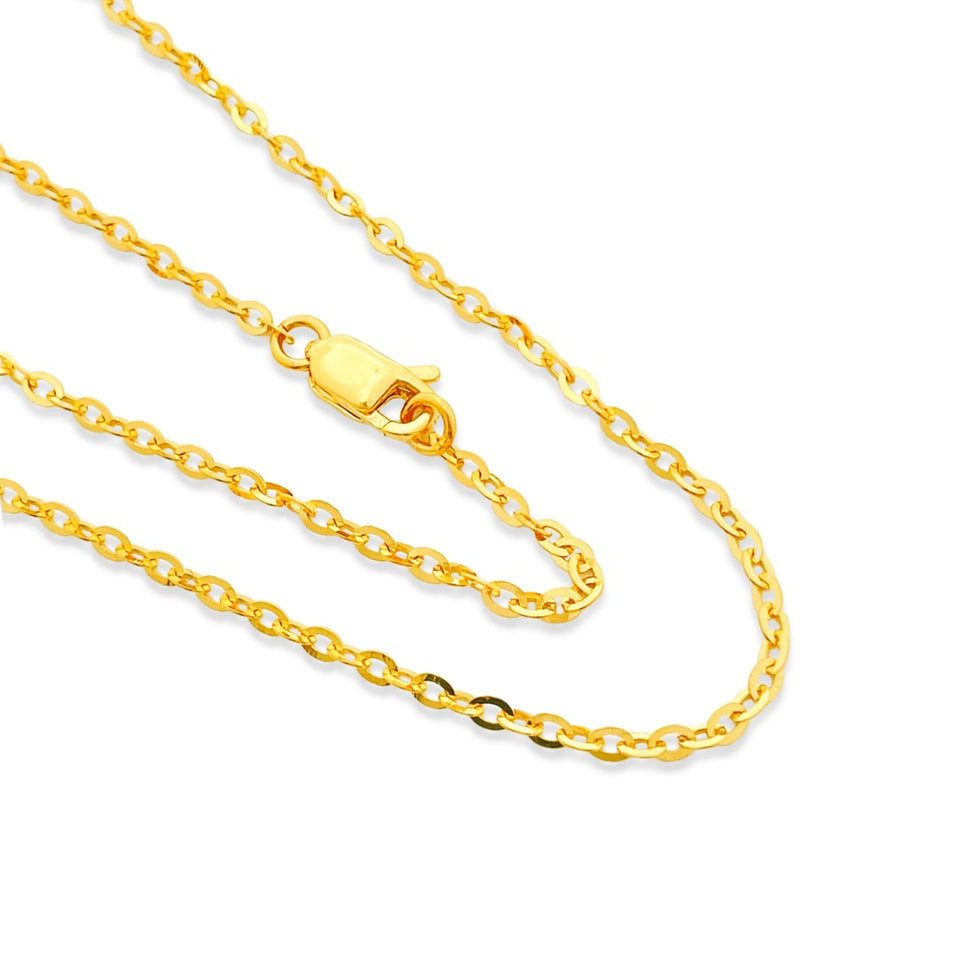 Top Cash Jewellery 916 Gold Polo Chain | Shopee Singapore
