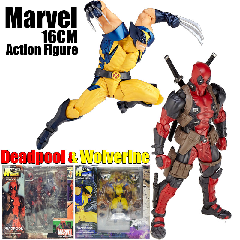 Deadpool & Wolverine Revoltech 2024 Marvel X-MEN Wolverine Action ...