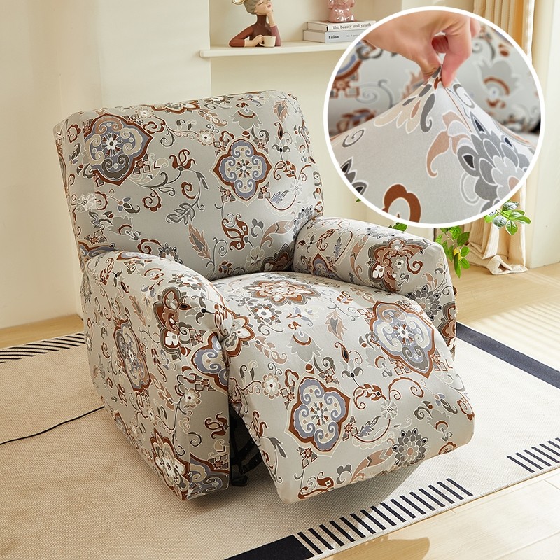 Recliner Sofa Cover Jacquard for Living Room Lazyboy Armchair