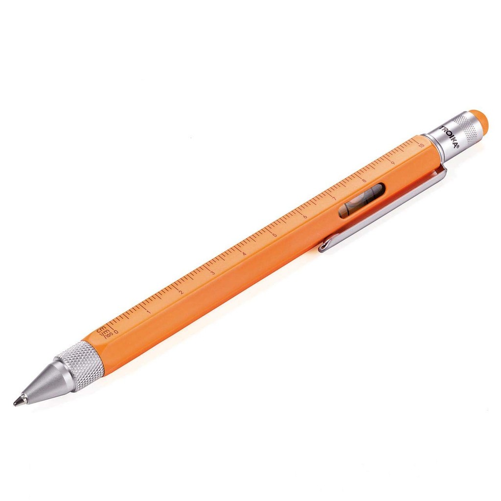(Used) TROIKA Multi-function Ballpoint Pen, Centimeter/Inch Ruler ...
