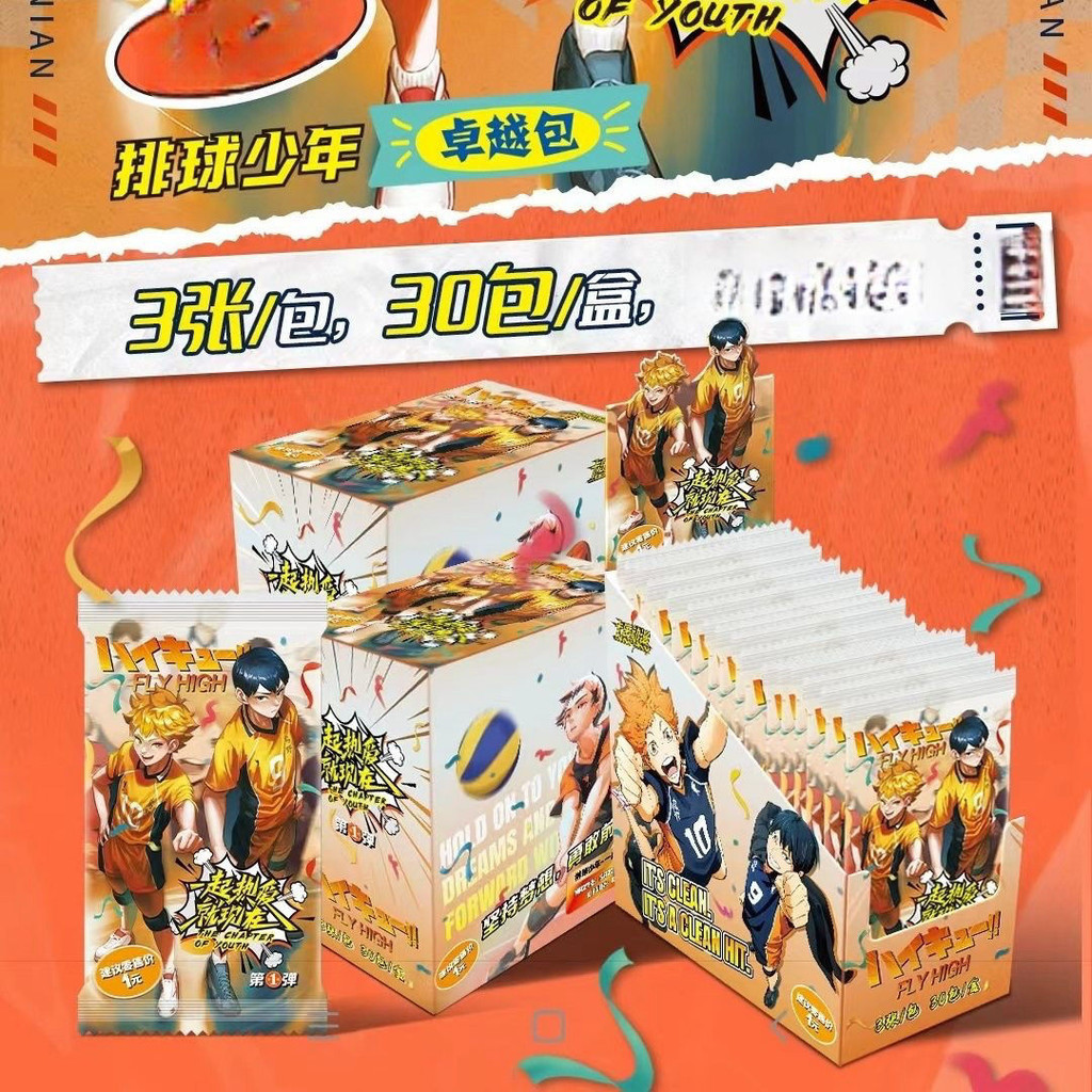 Carle Anime Volleyball Teenager Collection Card Excellent Pack ...
