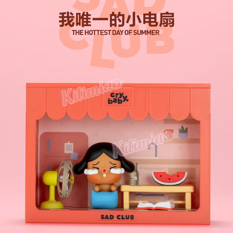 Kitimiao LED Night Light Desk Ornament from CRYBABY Sad Series