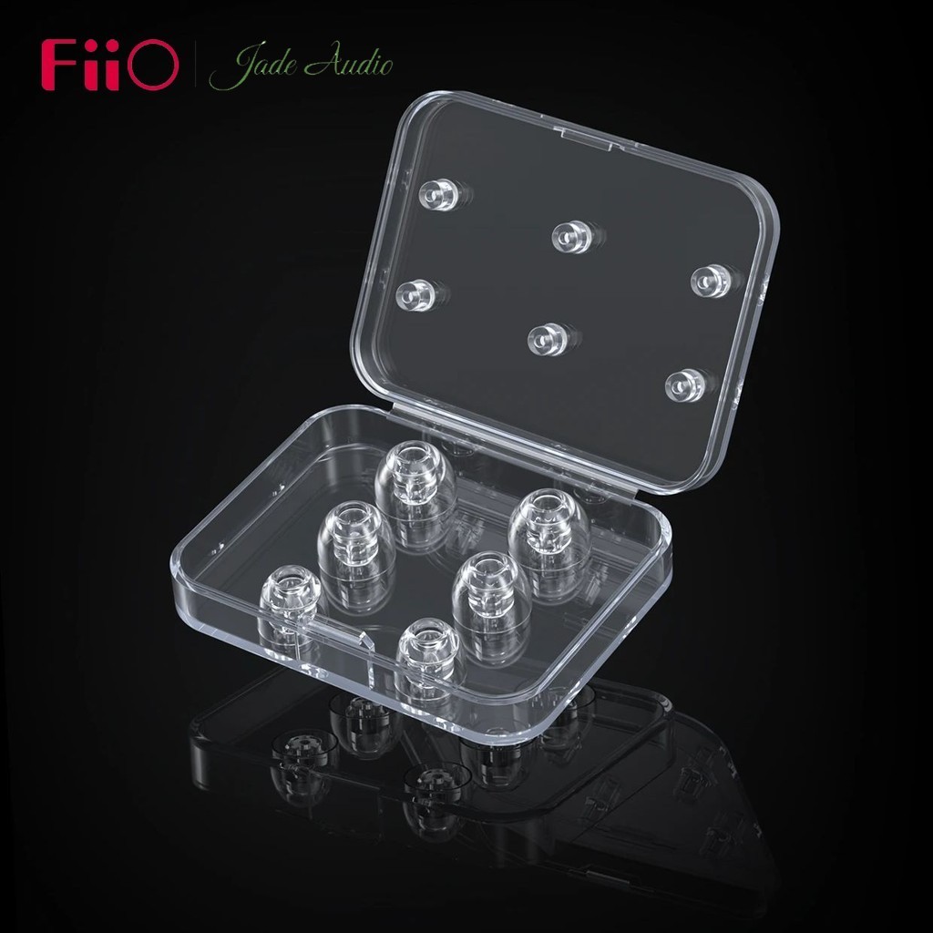 FiiO HS20 Liquid Silicone Ear Tips Eartips 3Pairs SML 3 Pairs Set For ...