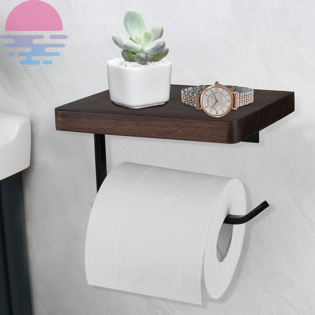 Walnut paper towel holder hotsell