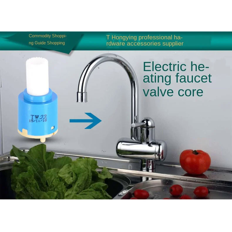 Electric Hot Water Faucet Spool for Quick Heating | Instant Valve ...