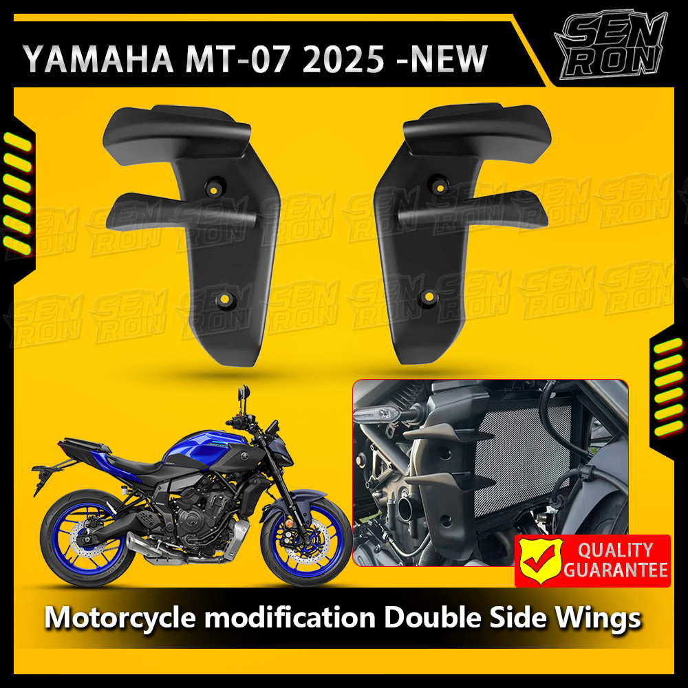 For YAMAHA MT07 MT-07 2025 new accessories side wing side spoiler ...