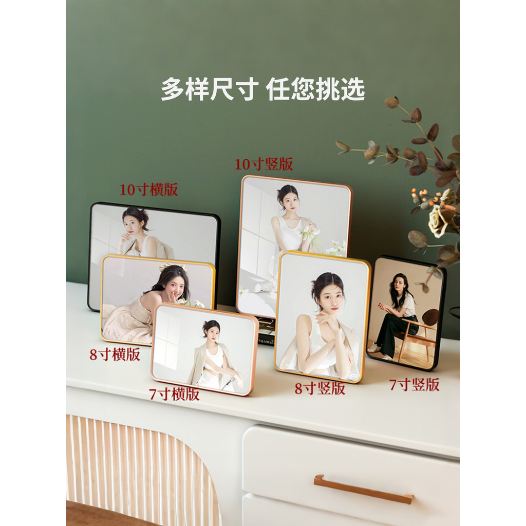 Custom Printed Photo Album Couple Display Stand Wedding Photo Frame ...