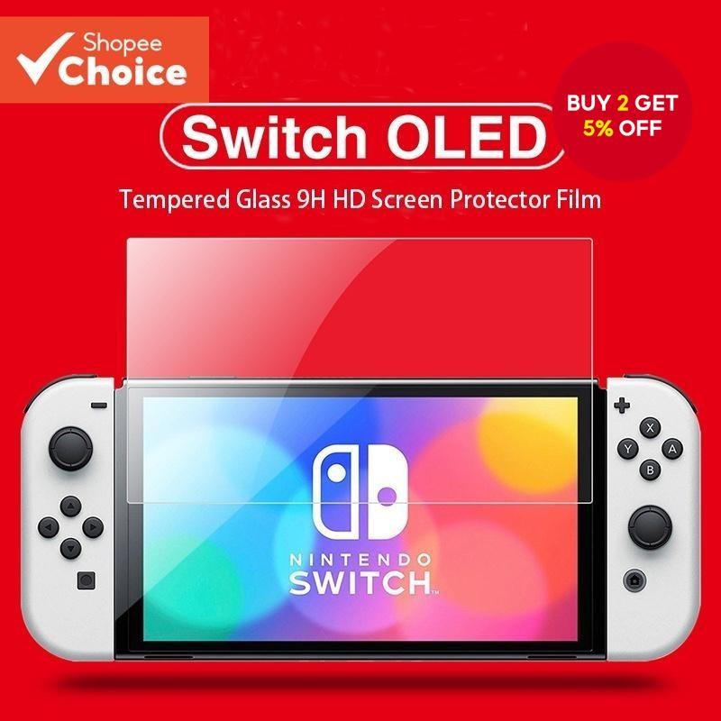 Tempered Glass 9H HD Screen Protector Film for Nintendo Switch OLED ...