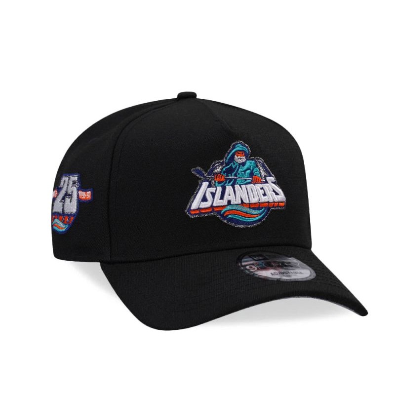 New Era New York Islanders 25th Anniversary Black Edition 9FORTY A ...