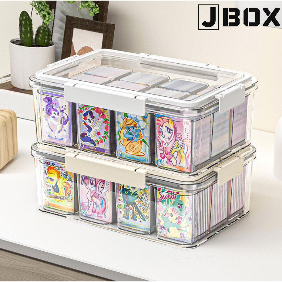 Transparent Card Storage Box / TCG card storage / Card Sorting / MTG Pokemon  (JBox) | Shopee Singapore