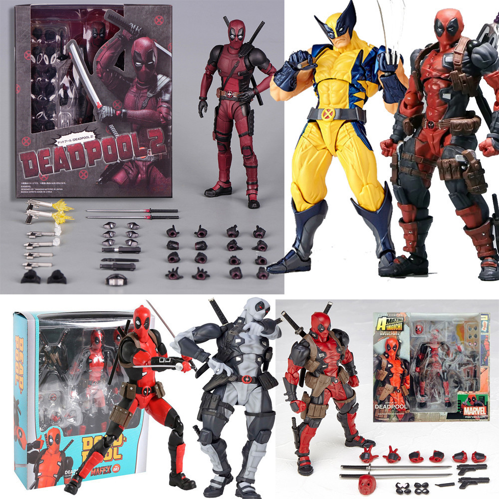 Shf Deadpool Wolverine Action Figure Deadpool Yamaguchi Model | Shopee