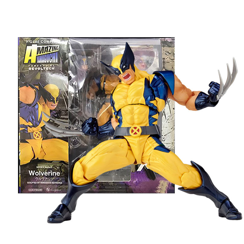 Ct Toys Wolverine Figure Mafex 138 Brown Comic X-Men Shf Ct Toys Wolverine Figure Mafex 138 Brown Comic X-Men Shf