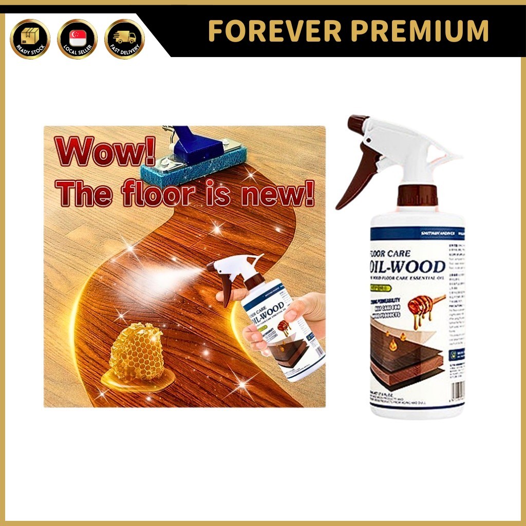 (FOREVER PREMIUM) Wood Polish Furniture Polish Wood Care Beeswax Non Greasy Anti Mold Protection