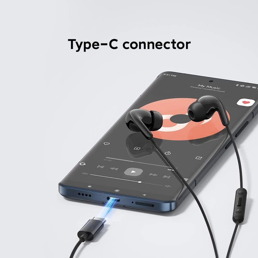 XIAOMI Earphone Type-C Plug And Play Ergonomis Level Ip54 - Gambar 3