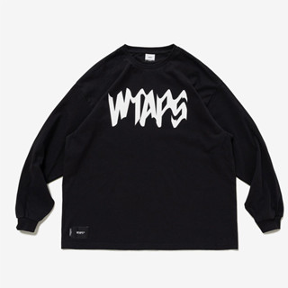 トップス WTAPS 20SS EX40 VATOS LS / TEE. COTTON WTAPS 20SS VATOS LS TEE. COTTON BLACK LARGE 85JD5815 | BRAND
