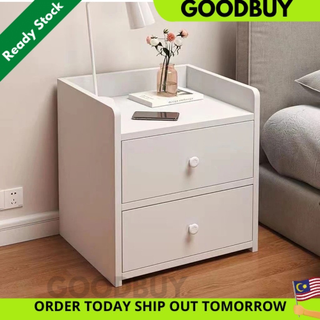 Beside Table Locker Side Table Fashion Locker Storage Cabinet 2 Tier ...