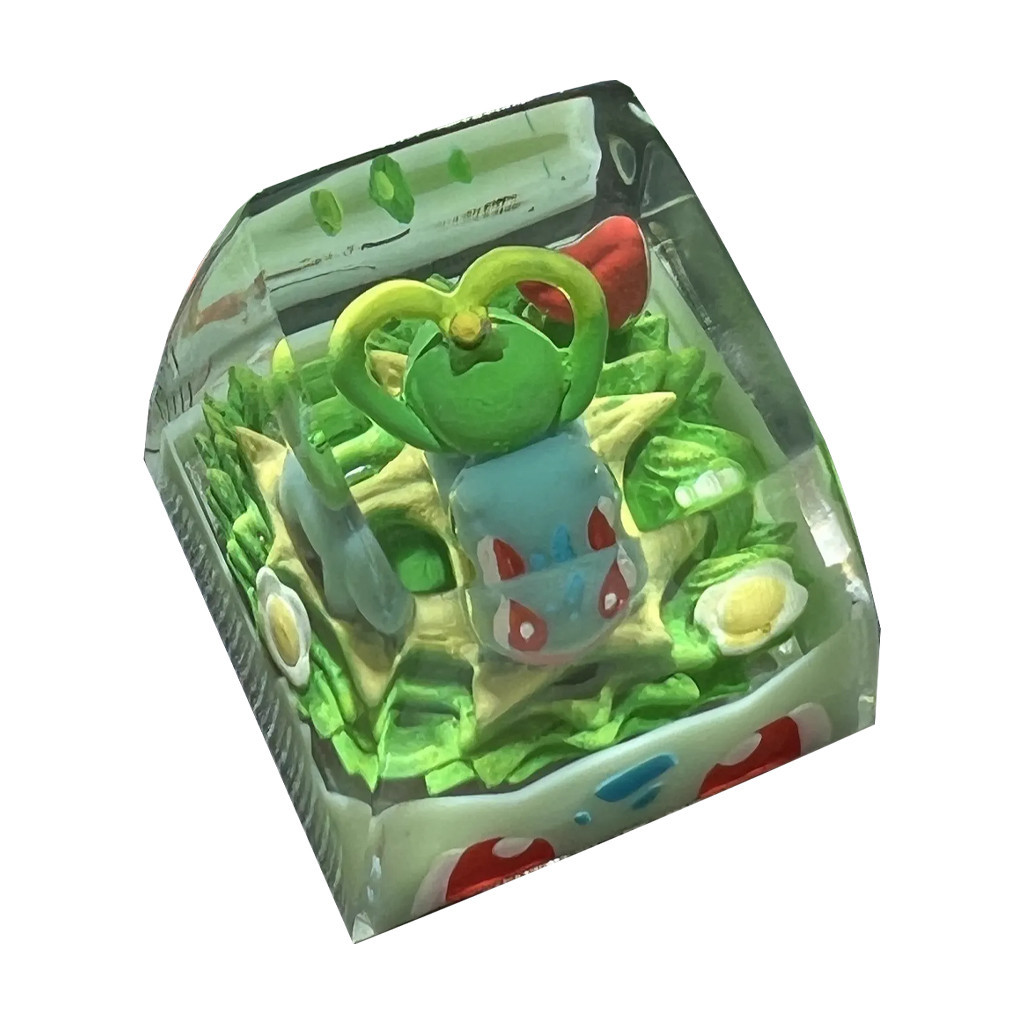 Pokemon Gengar Bulbasaur Drip-glue Keycap PBT Dragonite Togepi ...