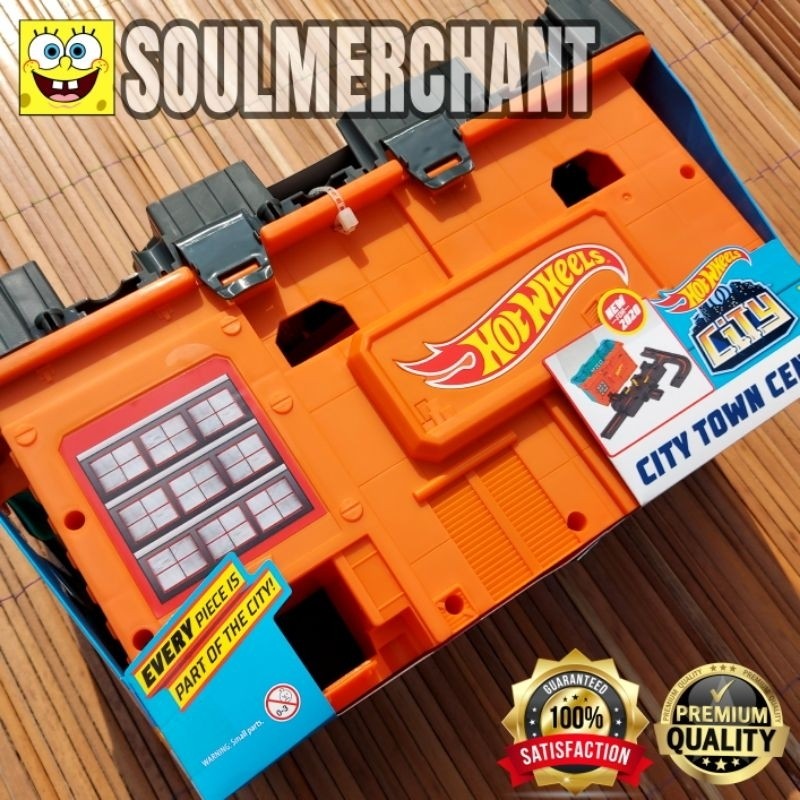 Hot Wheels City Toy Place Favourite Places Petrol Box Including 1 Vehicle For Children From 4 Years