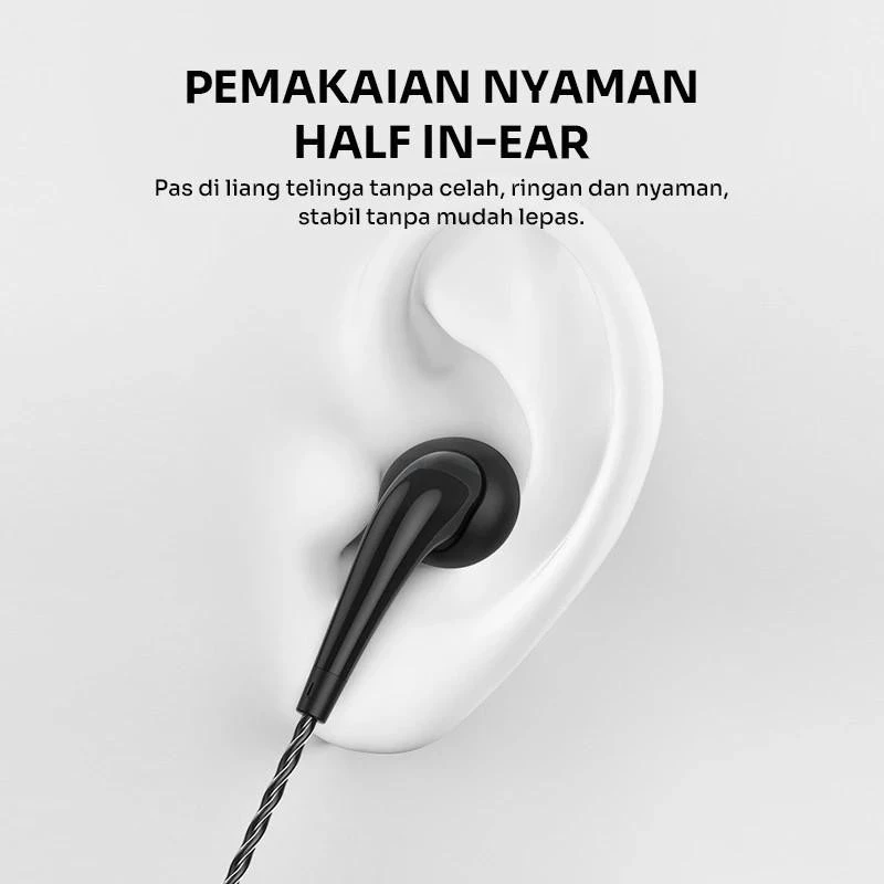 ROBOT RE701S Earphone Gaming Super Bass High Quality - Gambar 2
