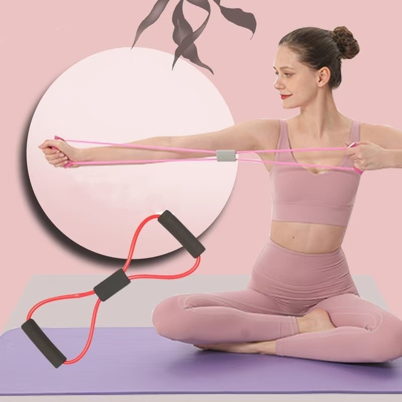VOOVA Set Olahraga 4 In 1 Anti Slip Matras Yoga - Gambar 2