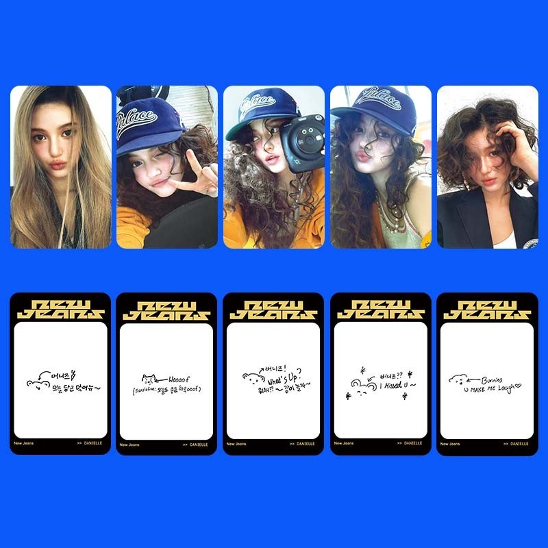 5-10pcs NJ Supernatural Album How Sweet Lomo Cards X line friends