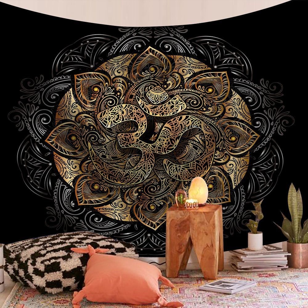 Indian Mandala Tapestry Wall Hanging Sandy Beach Throw Rug Blanket Camping Tent Travel Mattress Bohemian Tapestries Shopee Singapore