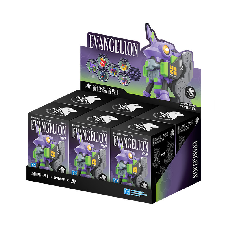 新品未開封　【WASA エヴァ　EVANGELION】2BOX 合計12個 Neon Genesis Evangelion x Wasa EVA 206 Series By | Shopee