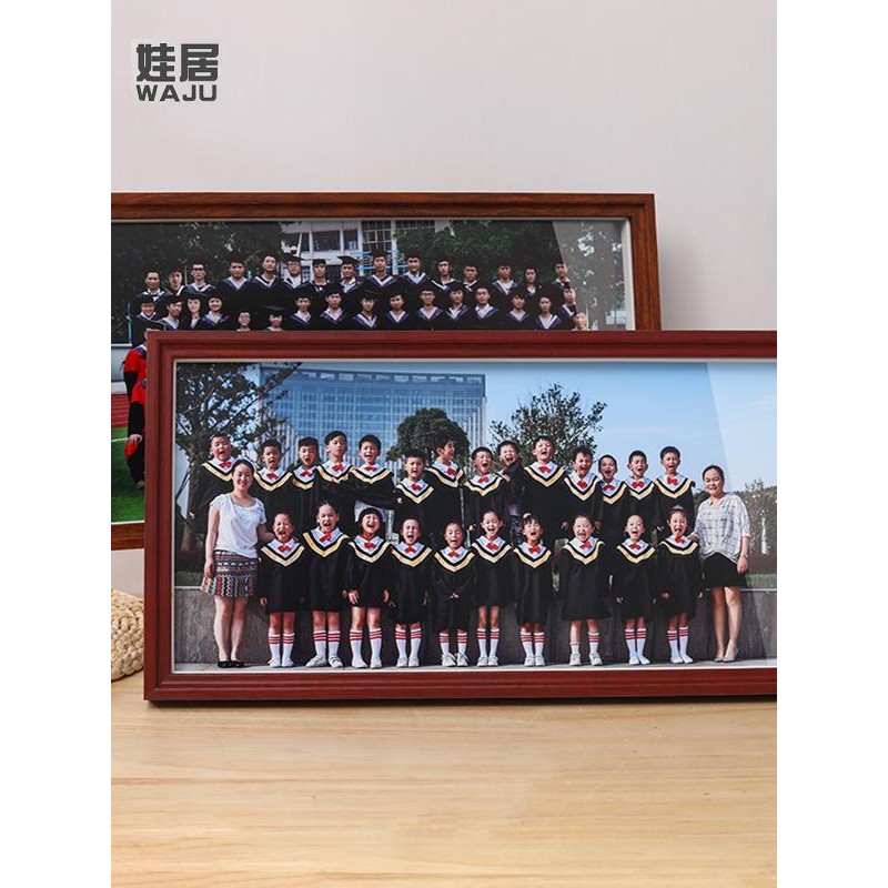 Graduation Photo Group Frame Large Group Photo Long Slim Commemorative ...