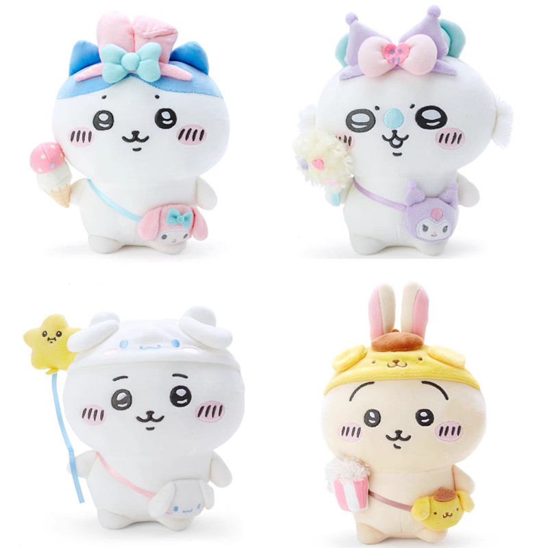 New Cute Chiikawa Hachiware Usagi Momonga Cos Bunny Dog