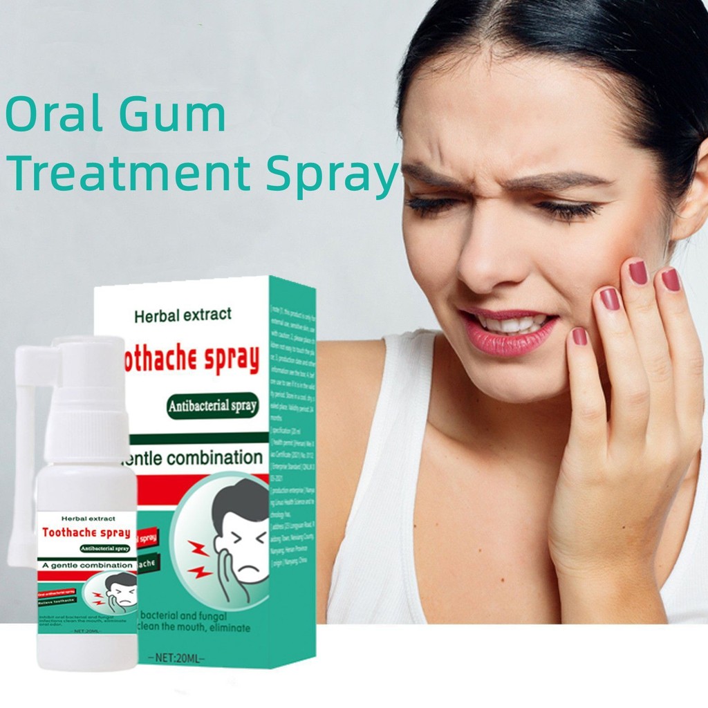 Tooth Pain Spray Gum Swelling Pain Oral Spray Wisdom Tooth Inflammation ...