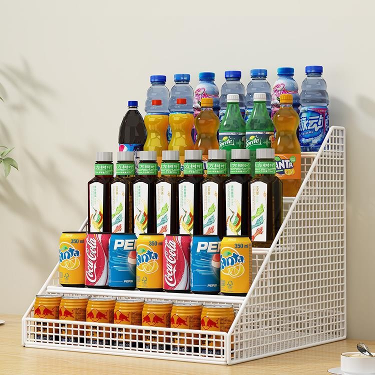Beverage Storage Rack Ladder Display Product Display Rack Snack ...