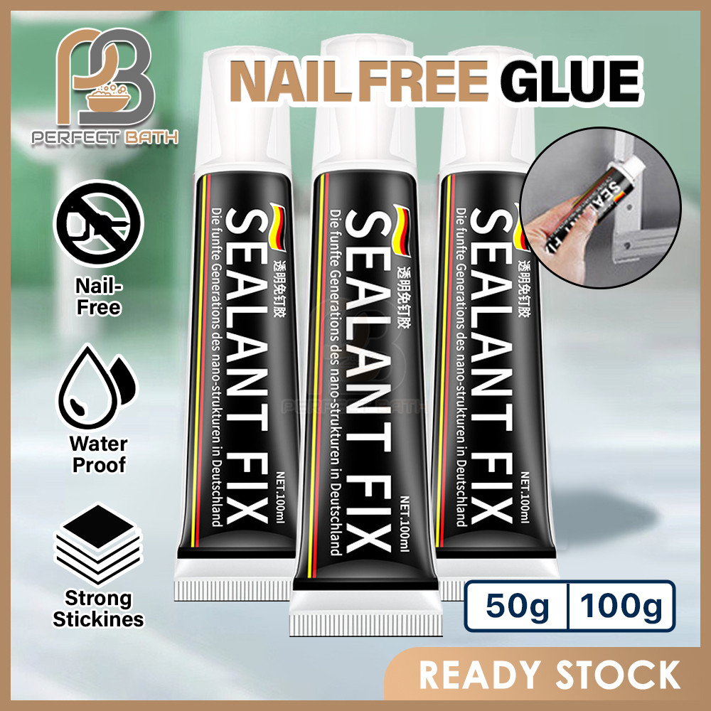 [50g/100g] Perfect Bath Sealant Fix Sealant Glue Strong Adhesive ...