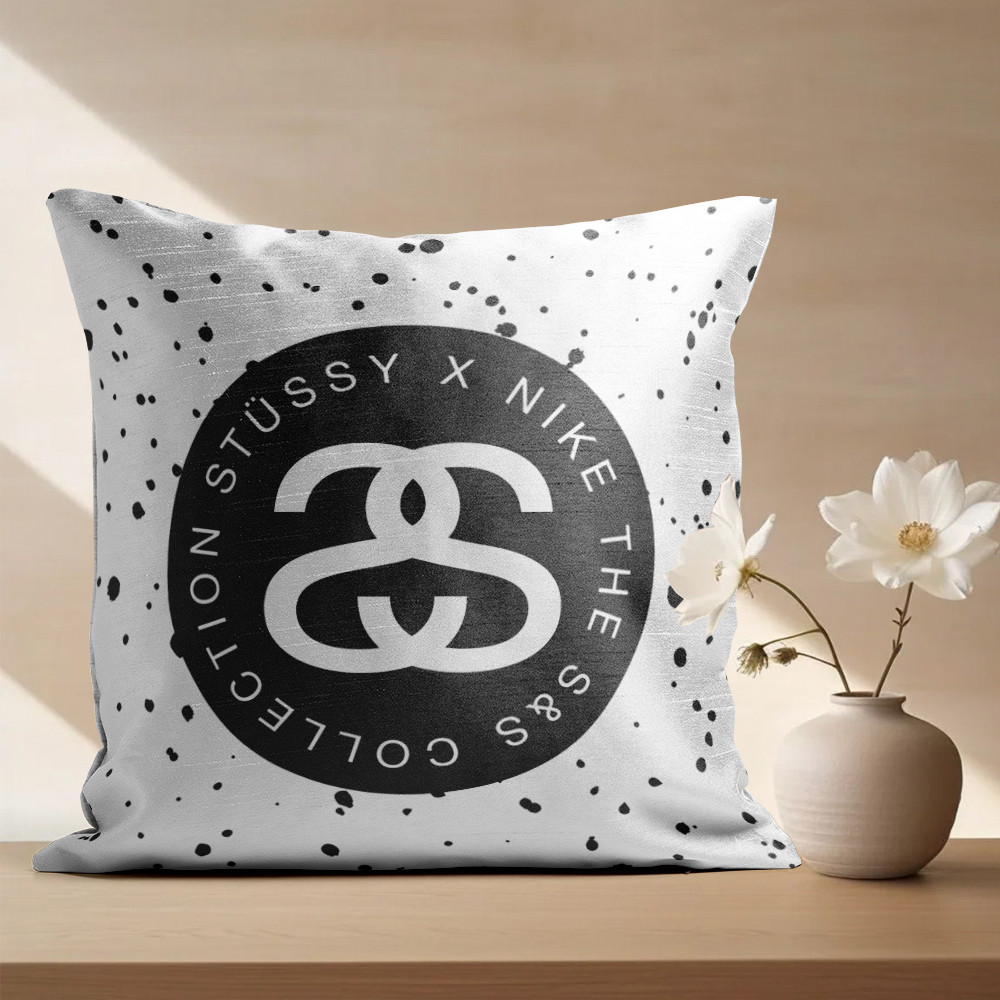 Stussy Bedroom Decoration Square Pillowcase Living Room Sofa