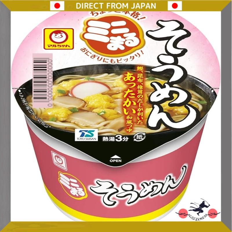 Maru-chan Mini Maru Somen 37g x 12 (mini size) | Shopee Singapore