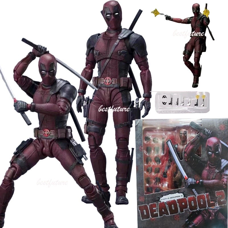 Shf Deadpool 2.0 Marvel Legends X-men Dead Pool Articulado Action ...