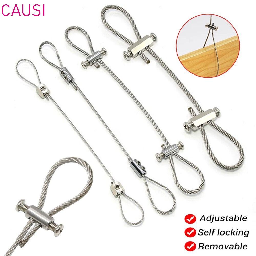 CAUSI Wire Rope, With Locking Stainless Steel Suspension Lanyard ...
