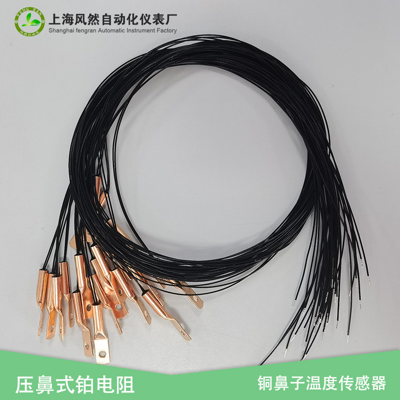 Copper Ear Type Temperature Sensor Copper Nose Temperature Probe Press ...