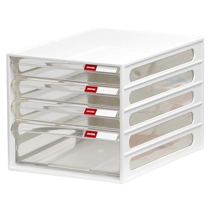 Rack DD-113/1213 Shuter Desk File Organizer (White) | Shopee Singapore