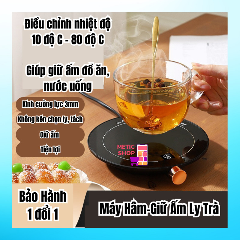 Thermal Warming Base Warms Cups of Tea, Coffee, Food, Milk Cartons, Not ...