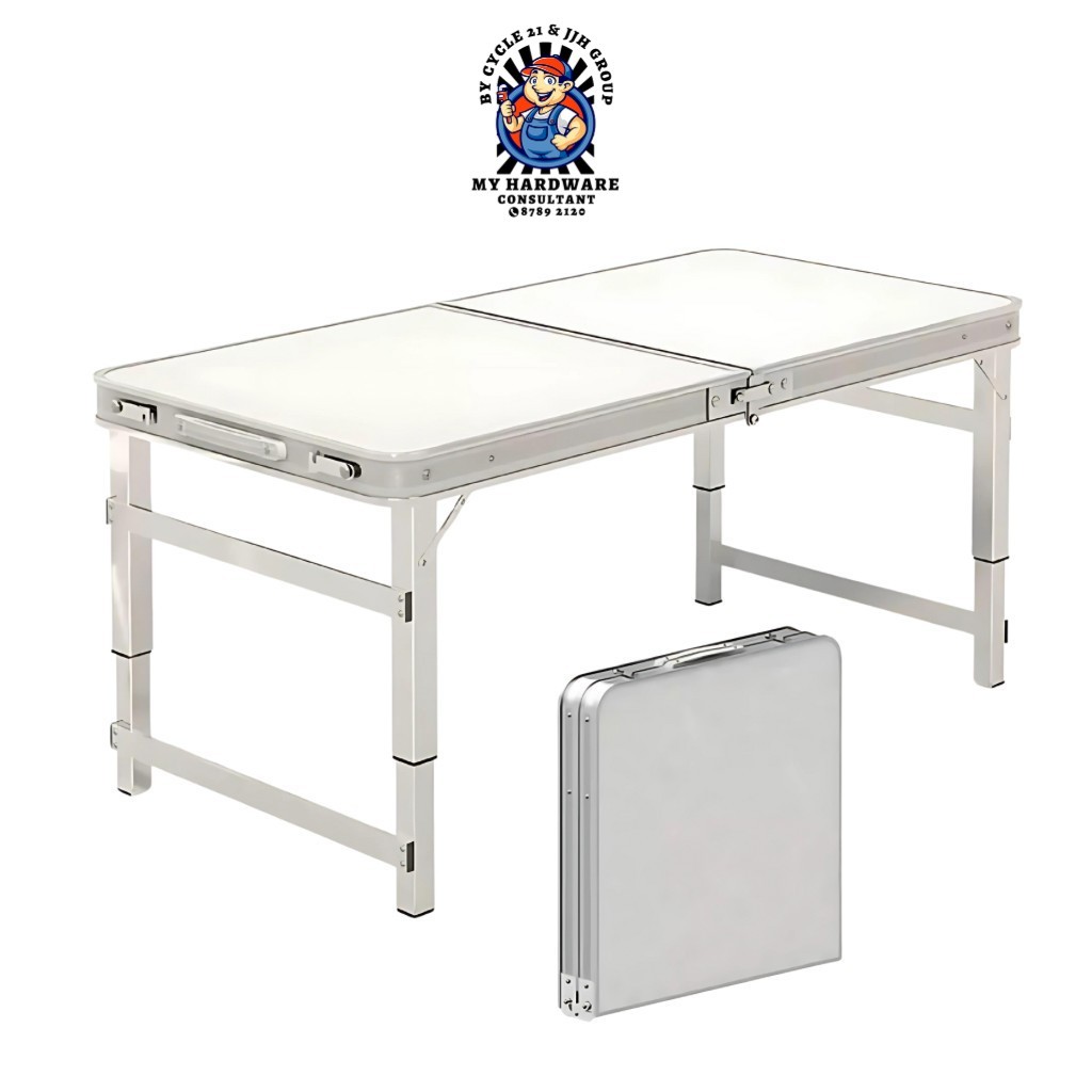 SG FAST DELIVERY Heavy Duty 1.2m Foldable Big Events Wedding Buffet ...